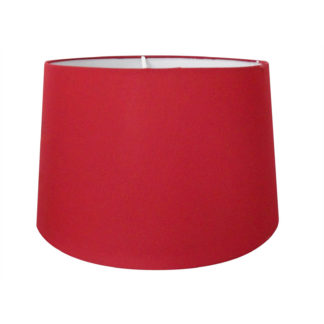 An Image of Taper Lamp Shade - 30cm - Red