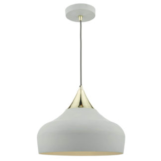 An Image of Orla Pendant Light - Grey