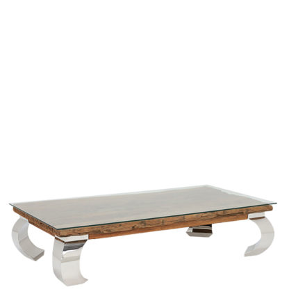 An Image of Caspian Terni Reclaimed Wood Coffee Table