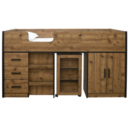 cbb592a6f04ae4c401e62f85a6bf131909ffbbf0e54402091cb14aa7c1d72b13.jpg An Image of Rocco Mid Sleeper with Pullout Storage