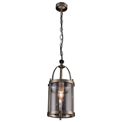 cc0024e4a7b46a519575bf7eed8850dbe9e3f8732608d2c706f38ec3aceb3b74.jpg An Image of Lara Lantern Antique Brass Ceiling Light