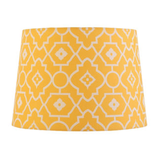 An Image of Tapered Lamp Shade - Yellow
