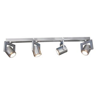 An Image of Yorkie 4 Bar Spotlight - Satin Nickel