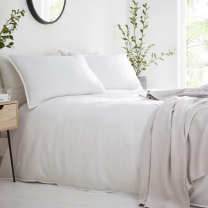 An Image of Washed Cotton Duvet Set