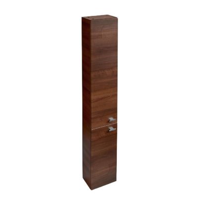 An Image of Ideal Standard Senses Space Storage Column - Dark Walnut