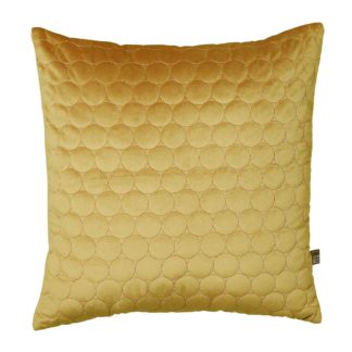 An Image of Geo Cushion, Antique Gold