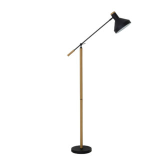 An Image of Black Task Floor Lamp