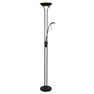 An Image of Black Father and Child Floor Lamp