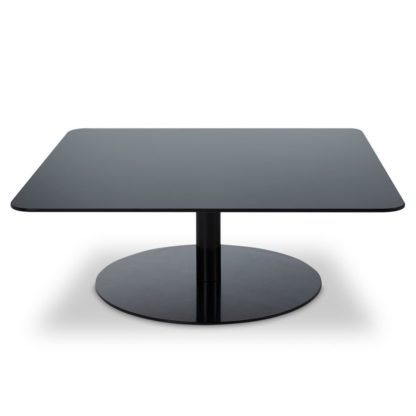 An Image of Tom Dixon Flash Square Coffee Table Black