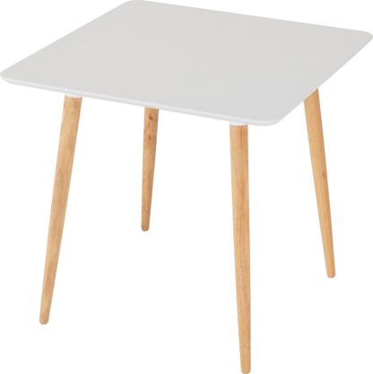 d9cc9418e2ee74cd6d3782b61ee50b546401d172e7ac32f504c315c390118ed3.jpg An Image of Julian White Dining Table White