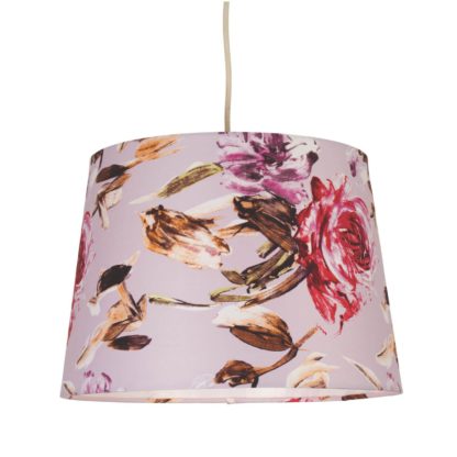 An Image of Sophia Lamp Shade - Cream - 30cm