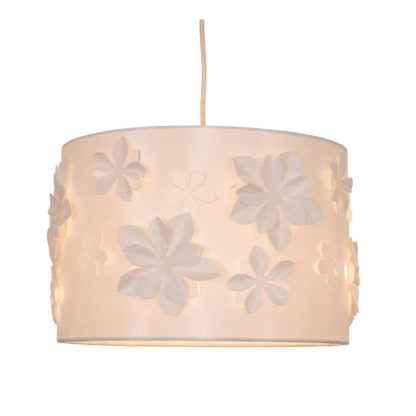 An Image of Sophia Lamp Shade - Cream - 30cm