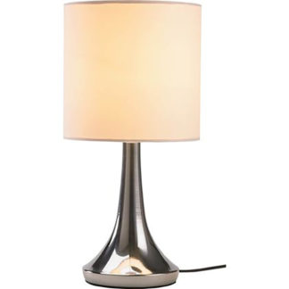 An Image of Mia Touch Table Lamp, Cream