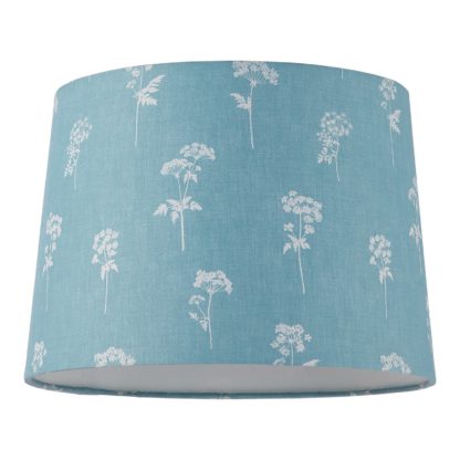 An Image of Annabelle Cotton Drum Shade - 25cm
