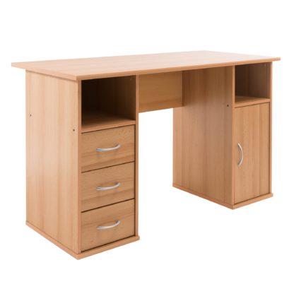 An Image of Maryland Desk - Beech Brown