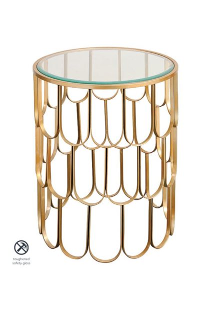An Image of Pino Brass Side Table