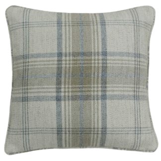 An Image of Cream Tartan Cushion