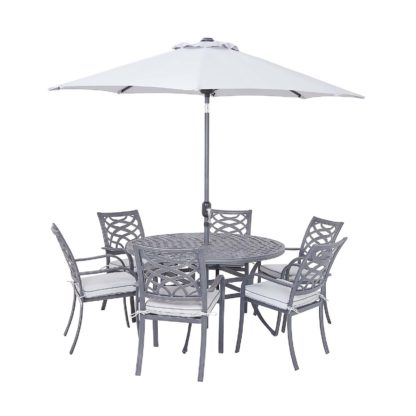 An Image of Tuscany 6 Seater Garden Dining Set