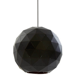 An Image of Mateo Matt Black Finish Ceiling Light