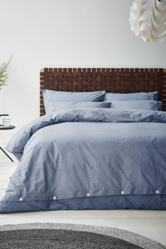 An Image of Washed King Duvet Set