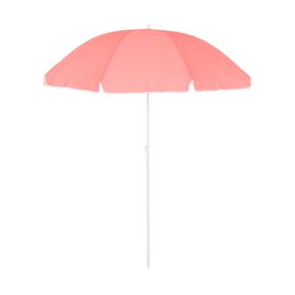 An Image of Homebase Beach Parasol 1.8M - Pink