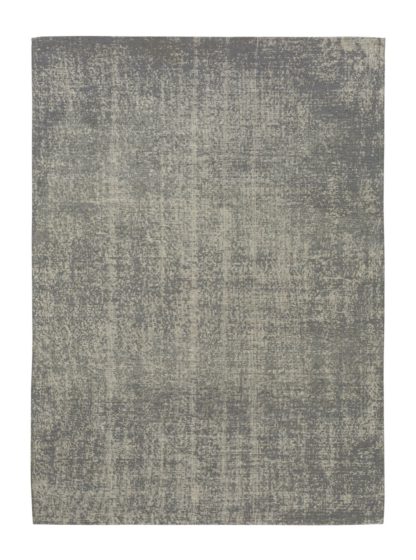 An Image of Argos Home Cross Hatch Rug - 120x170cm - Grey