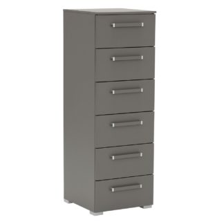 An Image of Laina 6 Drawer Chest, Graphite