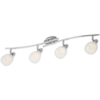 An Image of Eliza, 4 Lamp Spotlight Bar, Chrome