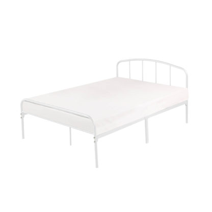 An Image of Milton Double Bed Frame - Black