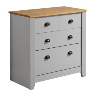 An Image of Ludlow Grey Chest of Drawers Grey