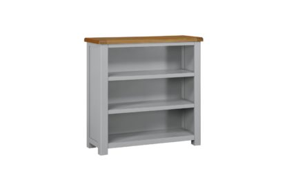 fbc8d9e42f44bdfb442bdfcfde940ba43d85dc613916b0b1a597834ea197b86a.jpg An Image of Habitat Kent 3 Shelf Small Bookcase - Light Grey