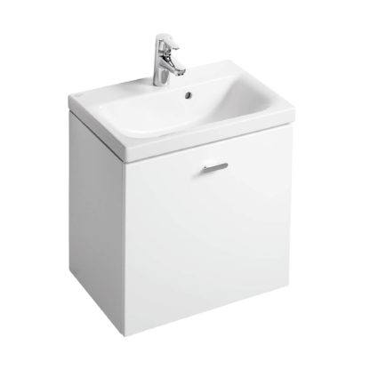 An Image of Ideal Standard Senses Space Wall Hung Vanity Unit - 55cm - Gloss White