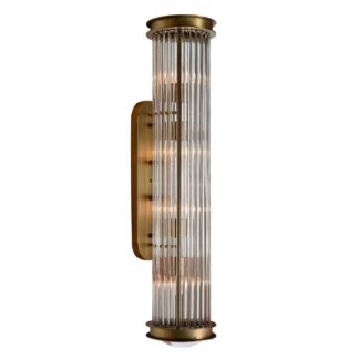 An Image of Timothy Oulton Newton Small Wall Sconce, Plated Bronze