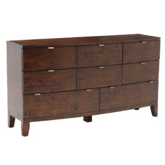 An Image of Navajos Reclaimed Wood 8 Drawer Dresser, Chestnut