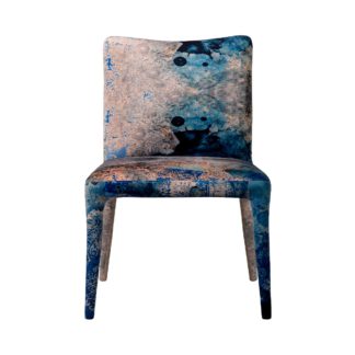 An Image of Timothy Oulton Fibi Dining Chair, Melting Paisley