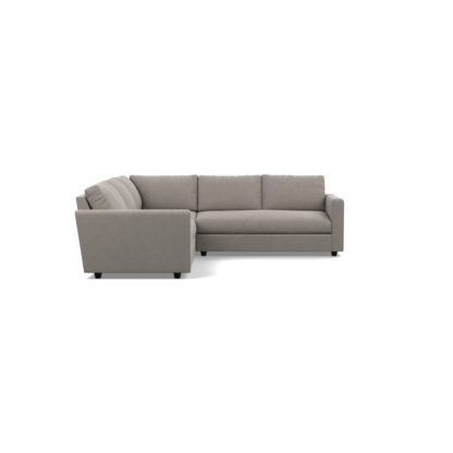 An Image of Heal's Nimbus II Large Corner Sofa Brecon Charcoal