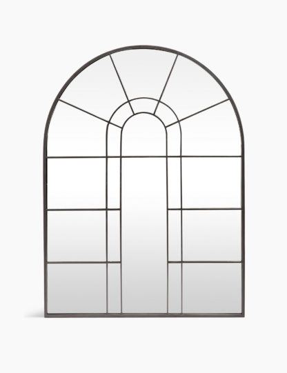 0af3ebe2a4c9fecc6fffee50f4ddc8356e10d8c9bd6a18547deae8396662149c.jpg An Image of M&S Unisex Arch Window Mirror