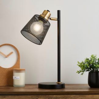 An Image of Idris Industrial Task Lamp Black