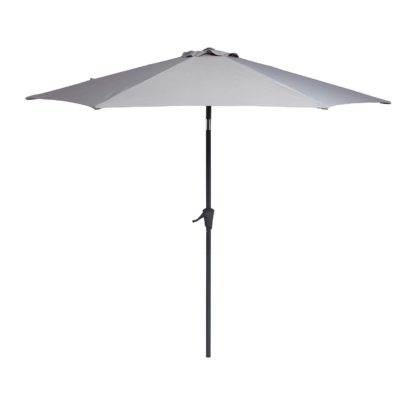 An Image of Parasol 2.7m Crank & Tilt Dark Grey - Dia. 38mm