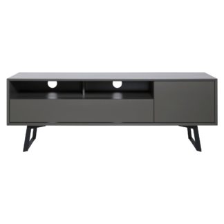 An Image of Carbon Wide TV Unit Grey