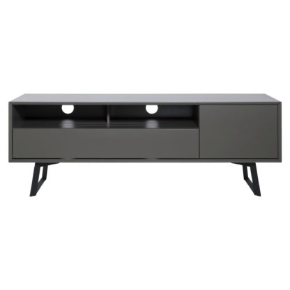 An Image of Carbon Wide TV Unit Grey