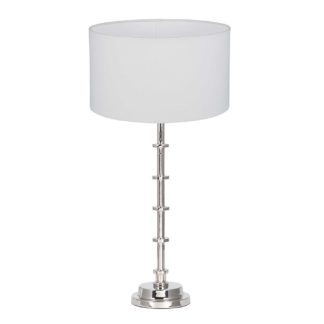 An Image of Silver Tier Table Lamp