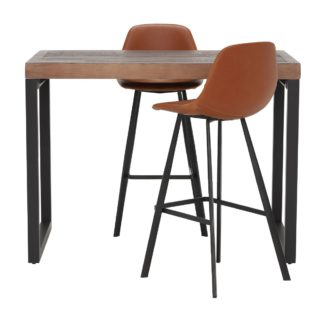 An Image of Tacoma Bar Table And 2 Fiori Bar Stools