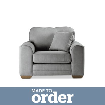 0fe9de7abf2af73b0f2e1c5ac86094f81dbee393d6836b5055437454ed96c0fd-1.jpg An Image of Morello Armchair Brushed Plain Fabric Brushed Plain Cobalt