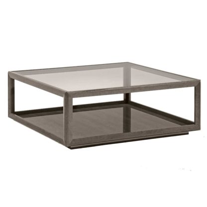 An Image of Vinci Square Coffee Table, Silver Birch