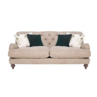 An Image of Windermere Leather Medium Sofa