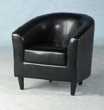 16108f3b321720827e6ae3f88ea724b0f4f3cab7d47f98892b2204985c671600.jpg An Image of Tempo Tub Chair in Black