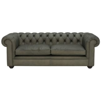 An Image of Winslow Medium Chesterfield Sofa, Laguna Matt