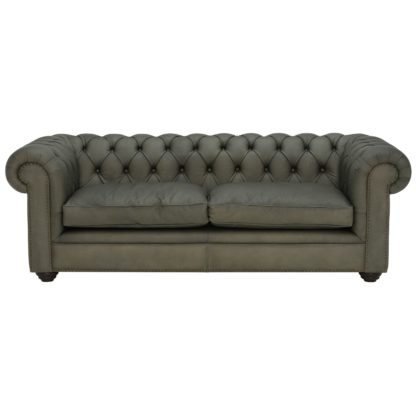 An Image of Winslow Medium Chesterfield Sofa, Laguna Matt