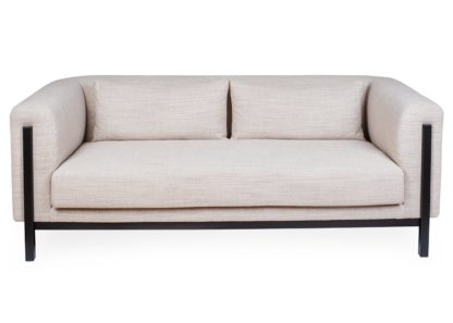 196d87959a9addfb70b1d50a17c20f4fa6562a306949e16a63046b4de62a9c14-2.jpg An Image of Heal's Massimo 3 Seater Sofa Siena Cotton Deep Sea Black Ash Feet